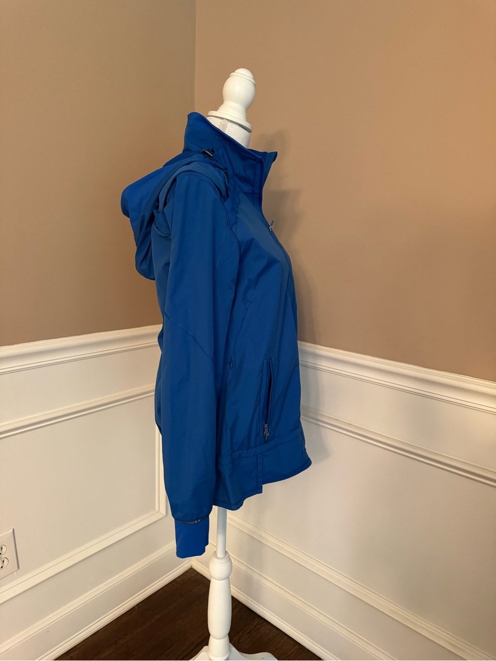 NWT Lululemon RUN:Bandit Jacket Blue Size 8 Running Athletic Lightweight - Picture 10 of 13